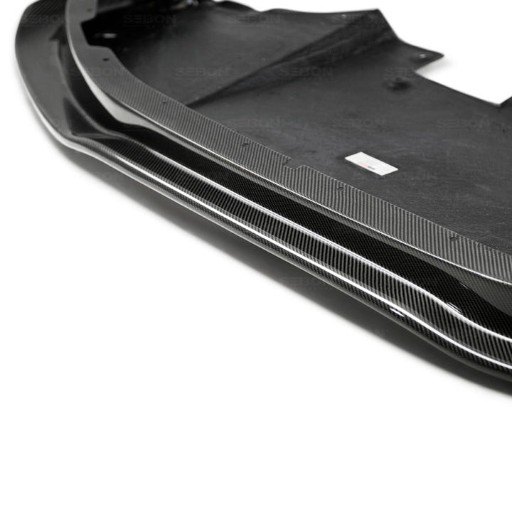 Seibon Carbon Fiber Front Lip for 09-10 Nissan Skyline R35 GT-R - OneFastShop