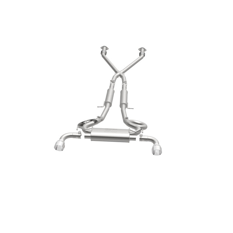 Magnaflow Cat-Back Exhaust 09-17 Nissan 370Z V6 3.7L Street Series SS 2.25in Dual Split Rear Exit - OneFastShop