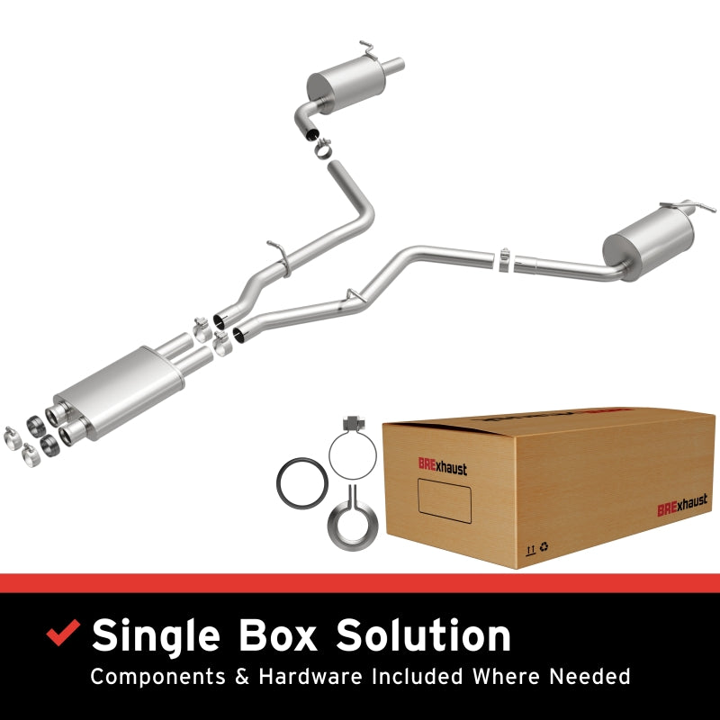 MagnaFlow BRExhaust Direct-Fit Replacement Exhaust Kit - Mercedes-Benz E350 3.5L 2012-2016