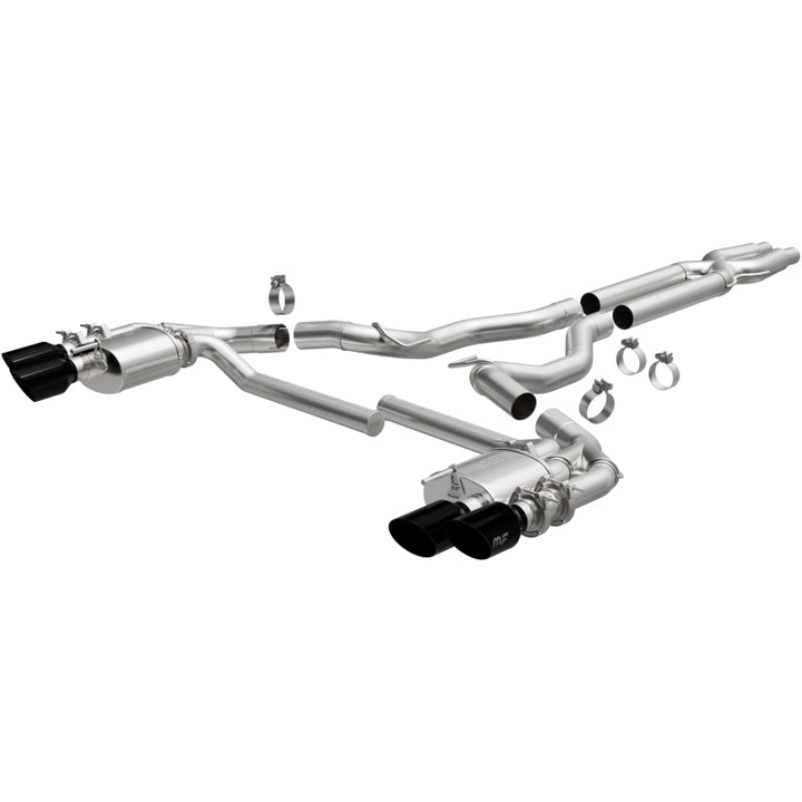 Magnaflow NEO Cat-Back Exhaust System for 18-21 Ford Mustang 5.0L V8 GT, Bullitt, Mach 1 with Quad Black Chrome Tips - OneFastShop
