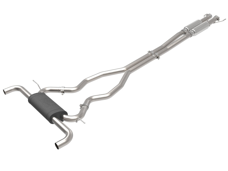 AFe Vulcan Series 2 1/2in 304 SS Cat-Back Exhaust Ford Edge ST V6 2.7L(tt)