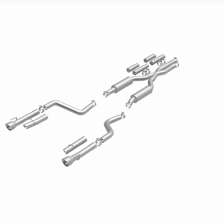 MagnaFlow Cat-Back Exhaust System 409 SS Polished 3in Quad Tips - 2017+ Dodge Charger