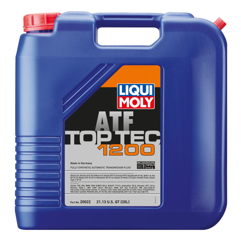 LIQUI MOLY Top Tec ATF 1200 – 20L - OneFastShop