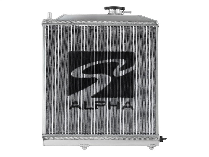 Skunk2 Alpha Series Radiator Dual Core Half Size 88-91 Honda Civic CRX