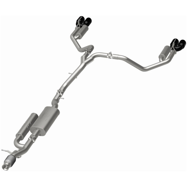 MagnaFlow Street Series Cat-Back Exhaust with Black Chrome Tips for 2021-2025 Chevrolet Tahoe V8 5.3L Premier and More