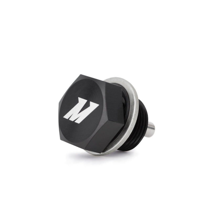 Mishimoto Magnetic Oil Drain Plug M20 x 1.5 Black with Neodymium Magnet
