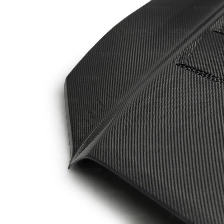 Seibon TS-Style Carbon Fiber Hood for 2018+ Toyota Tacoma