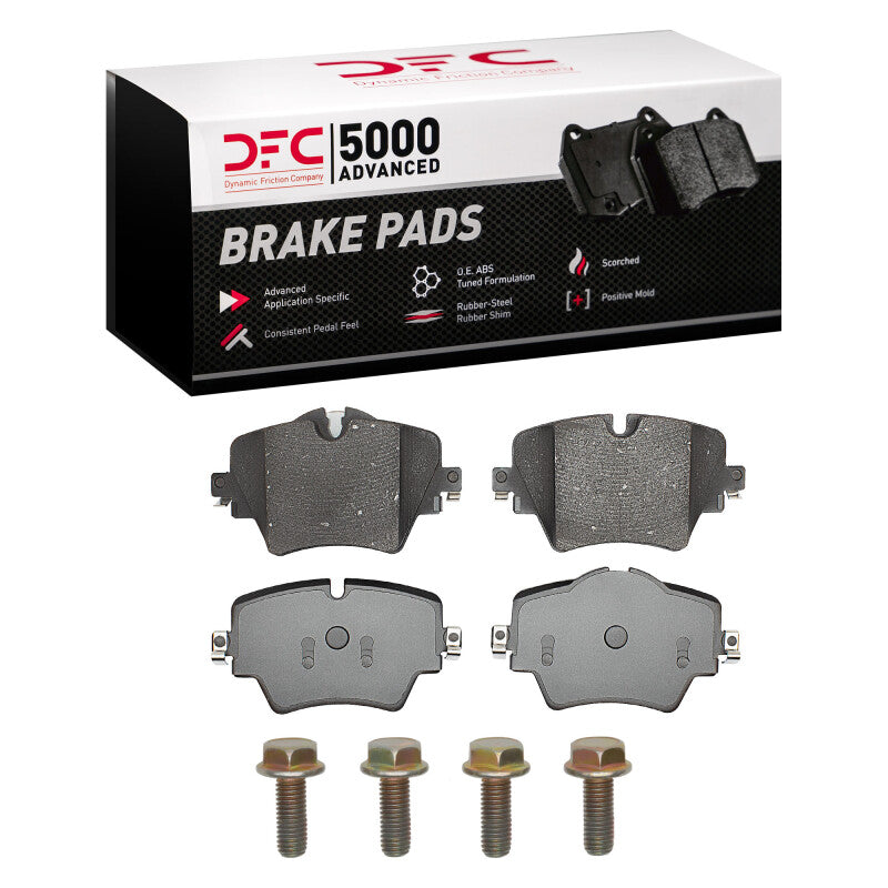 DFC 5000 Advanced Ceramic Front Brake Pads with Hardware - BMW X1 / Mini Cooper Countryman 2016-2022