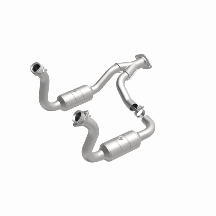 Magnaflow Catalytic Converter Y-Pipe Assembly for 08-10 Ford F-250/F-250 SD/F-350/F-350 SD 5.4L/6.8L / F-450 SD 6.8L - OneFastShop