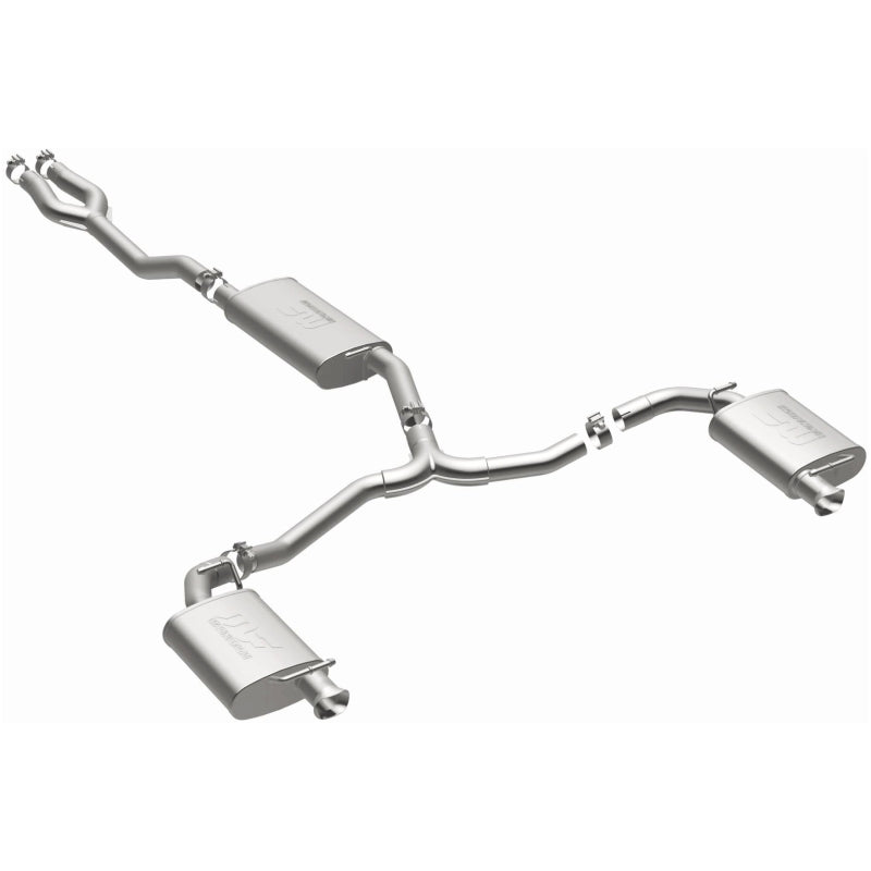 Magnaflow Stainless Cat-Back Performance Exhaust for 11-12 Dodge Charger V6 3.6L Dual Split Rear Exit - OneFastShop