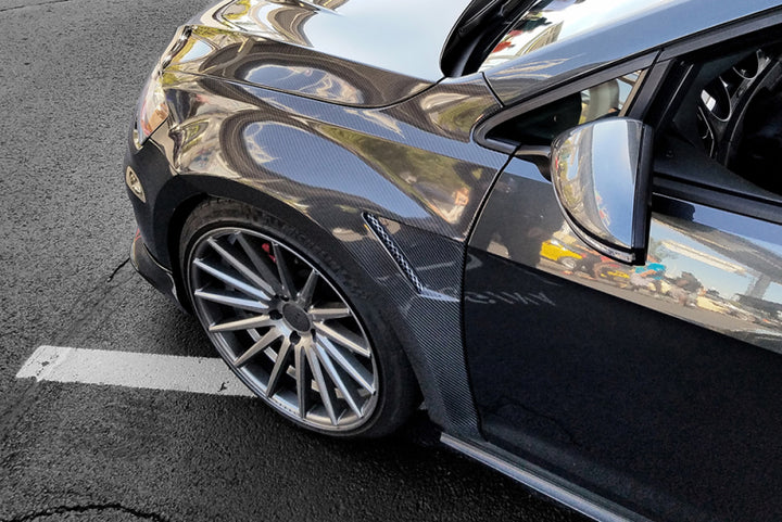 Seibon Wide Carbon Fiber Fenders for 2012+ Volkswagen Golf MK7 - OneFastShop