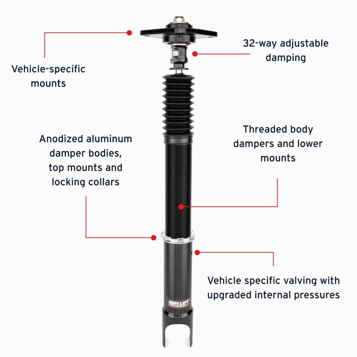 Air Lift Performance 09-13 Infiniti G37 / 09-20 Nissan 370Z Air Suspension Kit