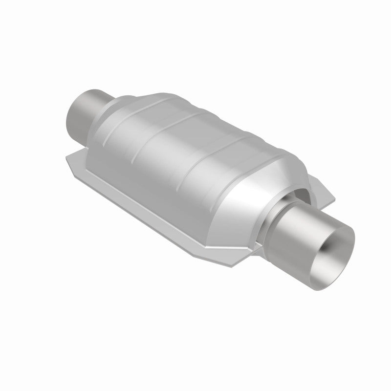 Magnaflow Universal Catalytic Converter 2in Inlet/Outlet Oval 9in Body 6.5in Width 13in OA Length Compatible with Ford Ranger Mazda B3000/B4000 - OneFastShop