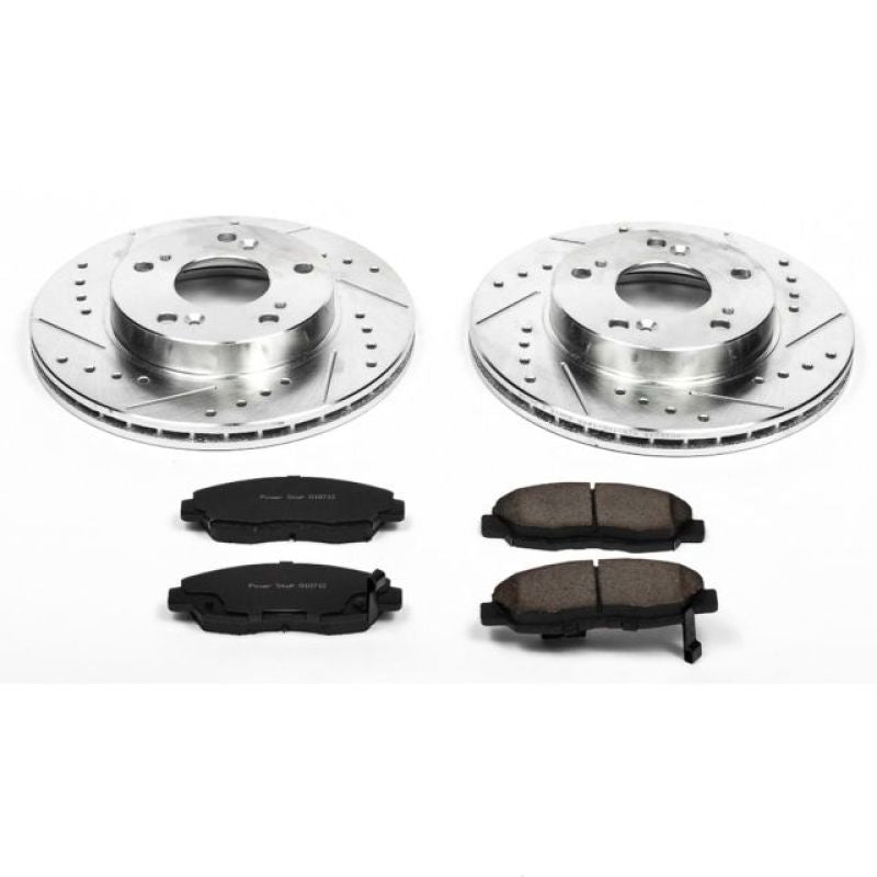 PowerStop Z23 Evolution Sport Brake Kit for 06-11 Honda Civic - OneFastShop