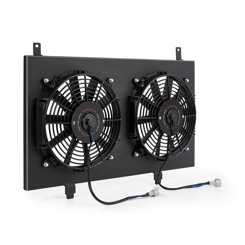 Mishimoto Aluminum Fan Shroud for 03-06 Nissan 350Z Black - OneFastShop