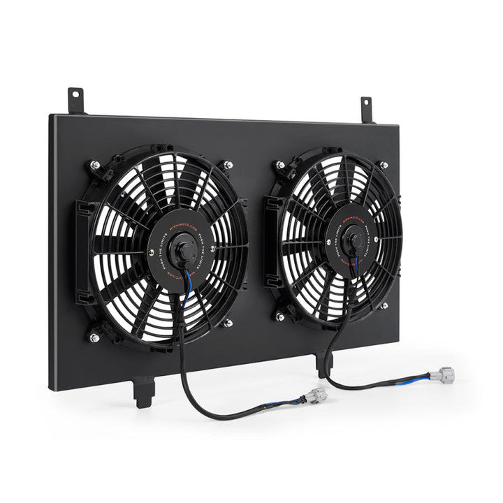 Mishimoto Aluminum Fan Shroud for 03-06 Nissan 350Z Black - OneFastShop
