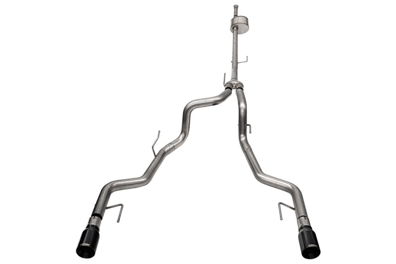 CORSA Performance Xtreme Cat-Back Exhaust Dual Rear Exit Black PVD for 2023 Ford F-150 Tremor 5.0L V8 5.5ft Bed