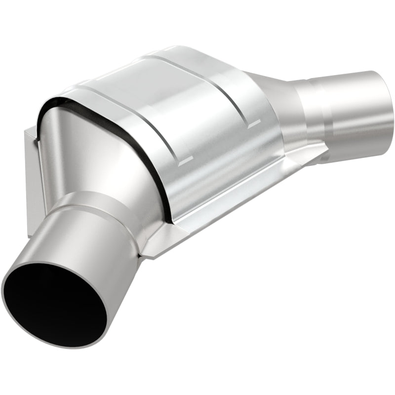 Magnaflow Universal 2.5 Inch Angled In Out OEM Grade Catalytic Converter Federal EPA Compliant