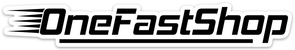 OneFastShop Window Decal