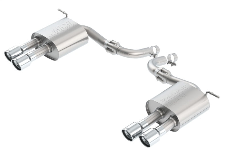 Borla S-Type Axle Back Exhaust for 2017+ Ford Fusion Sport 2.7L Turbo AT AWD - OneFastShop