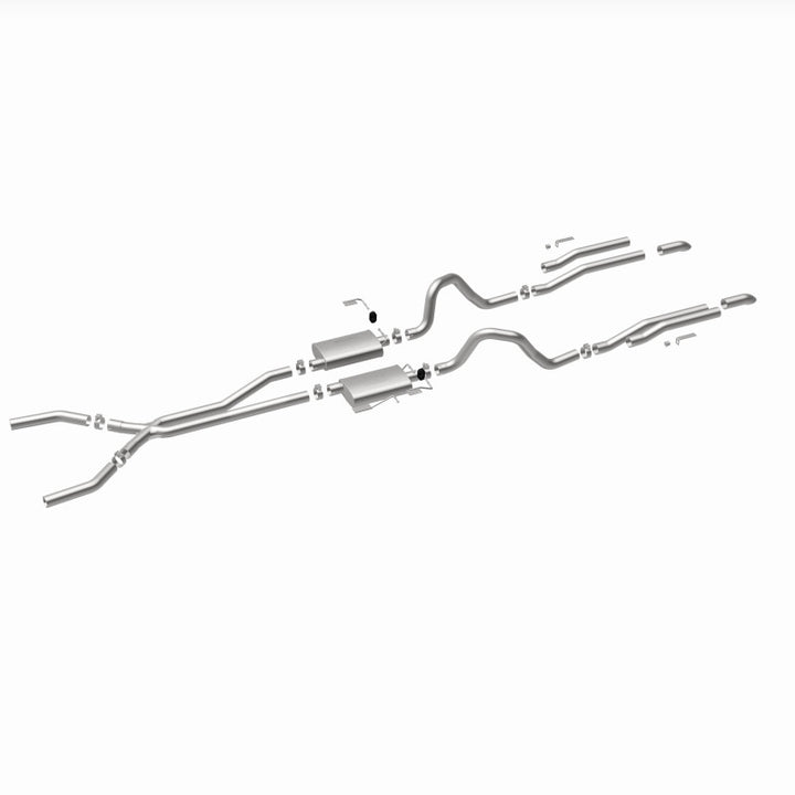 Magnaflow Street Series CB Exhaust System for 67-74 Dodge Charger 7.2L - OneFastShop