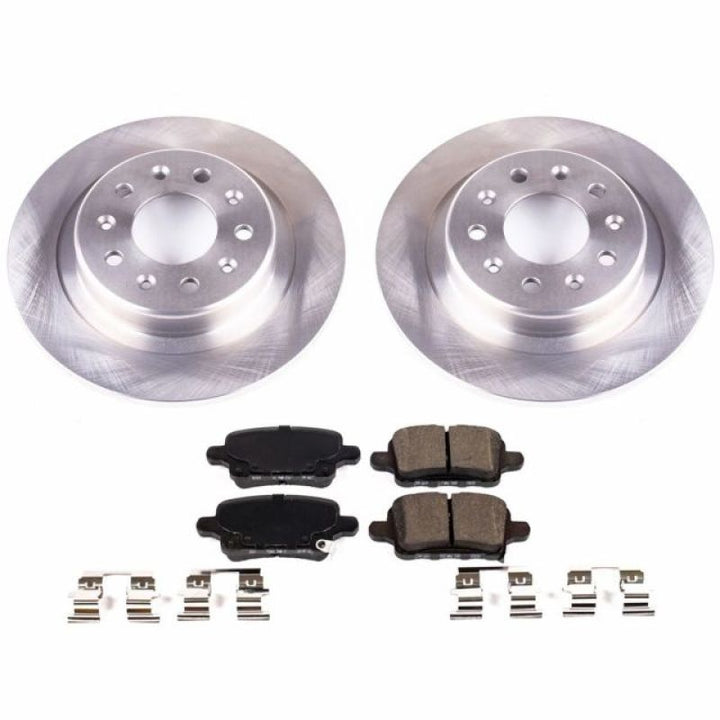 PowerStop Rear Autospecialty Brake Kit for 2018 Chevrolet Equinox - OneFastShop