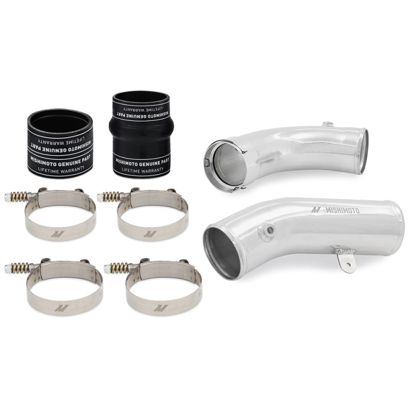 Mishimoto Cold Side Pipe Boot Kit Polished 17-19 L5P - OneFastShop
