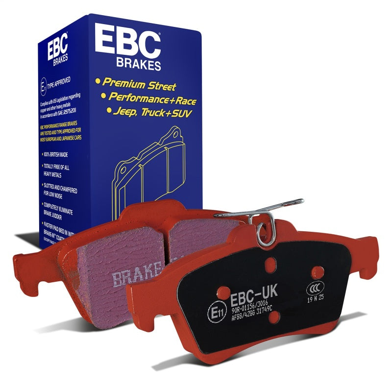 EBC Redstuff Ceramic Rear Brake Pads - Chevrolet Cobalt / Ford C-Max 2003-2022