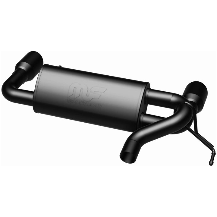 MagnaFlow Axle-Back Exhaust for 2021 Ford Bronco 2.3L I-4 - Dual Split Rear Exit, Black Tips - OneFastShop