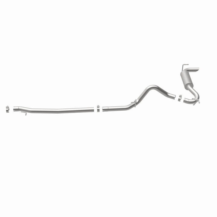 Magnaflow Cat-Back Performance Exhaust for 12-14 Jeep Wrangler 4dr Single Straight Rear P/S Exit Stainless Steel - OneFastShop