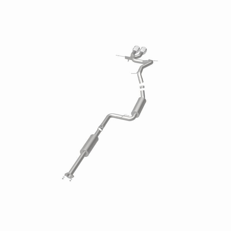 Magnaflow Cat Back Performance Exhaust for 13-18 Ford Focus 2.0L ST Dual Center Rear Exit Stainless - OneFastShop