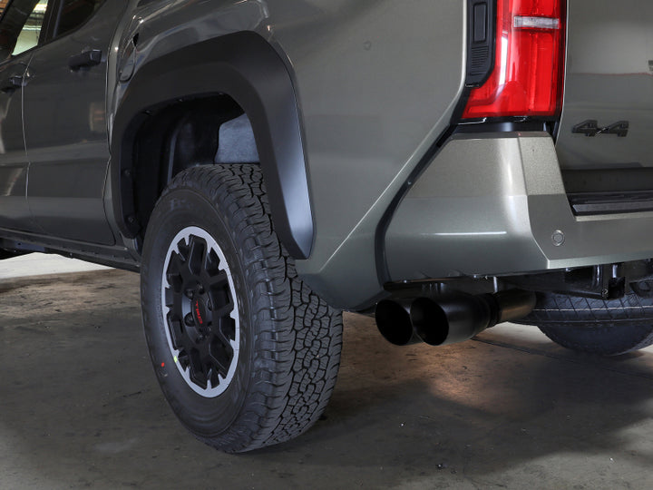 aFe Vulcan Series 2.5-3in 304 SS Steel Cat-Back Exhaust for 2024 Toyota Tacoma L4 2.4L - OneFastShop