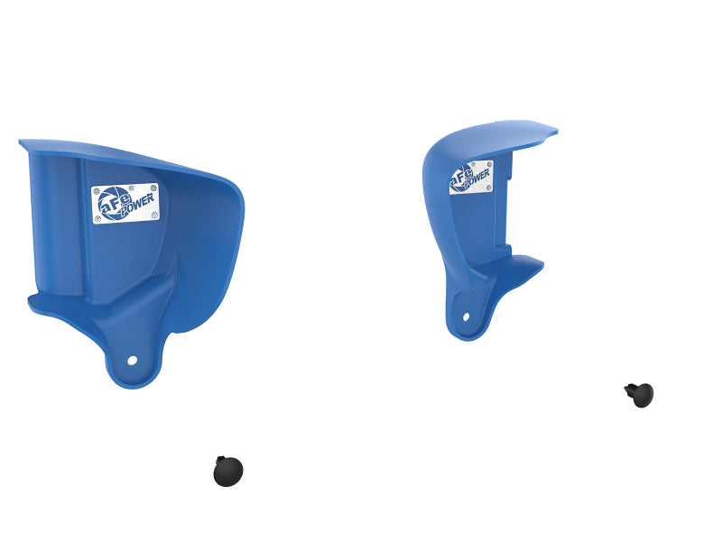aFe Magnum FORCE Air Scoop - BMW M3 / M4 2015-2020 - Blue, image 4