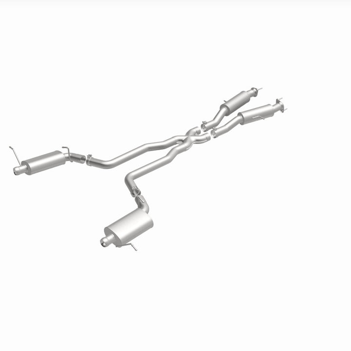 MagnaFlow Stainless Cat Back Exhaust System - Jeep Grand Cherokee V8 6.4L Dual Split Rear Exit
