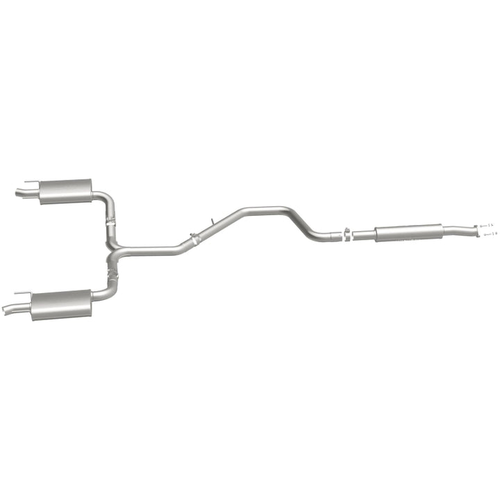MagnaFlow Cat-Back Stainless Steel Exhaust System Dual Rear Exit Polished Tip - 2015 Chevrolet Impala 3.6L V6