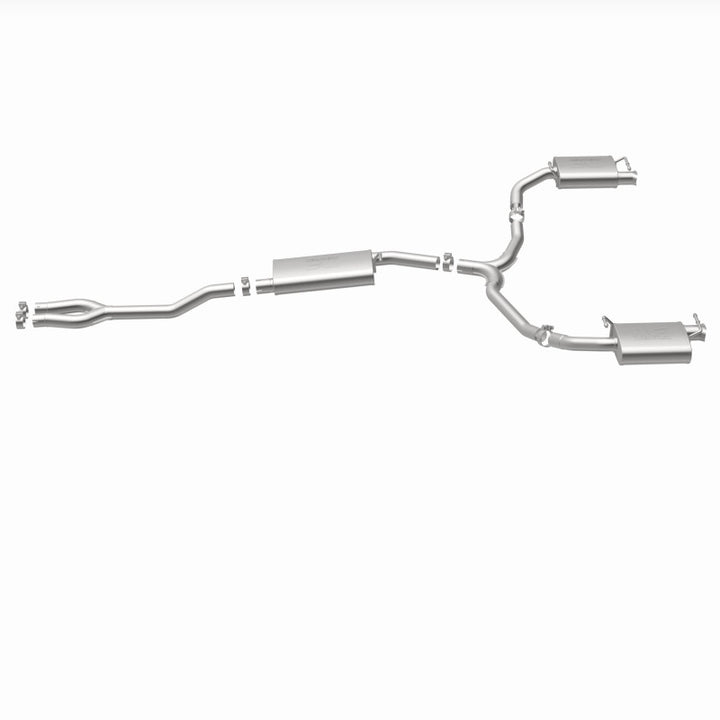 Magnaflow Stainless Cat-Back Performance Exhaust for 11-12 Dodge Charger V6 3.6L Dual Split Rear Exit - OneFastShop