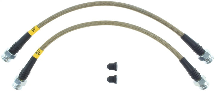 StopTech Stainless Steel Rear Brake Lines for 07-08 Honda Fit - OneFastShop