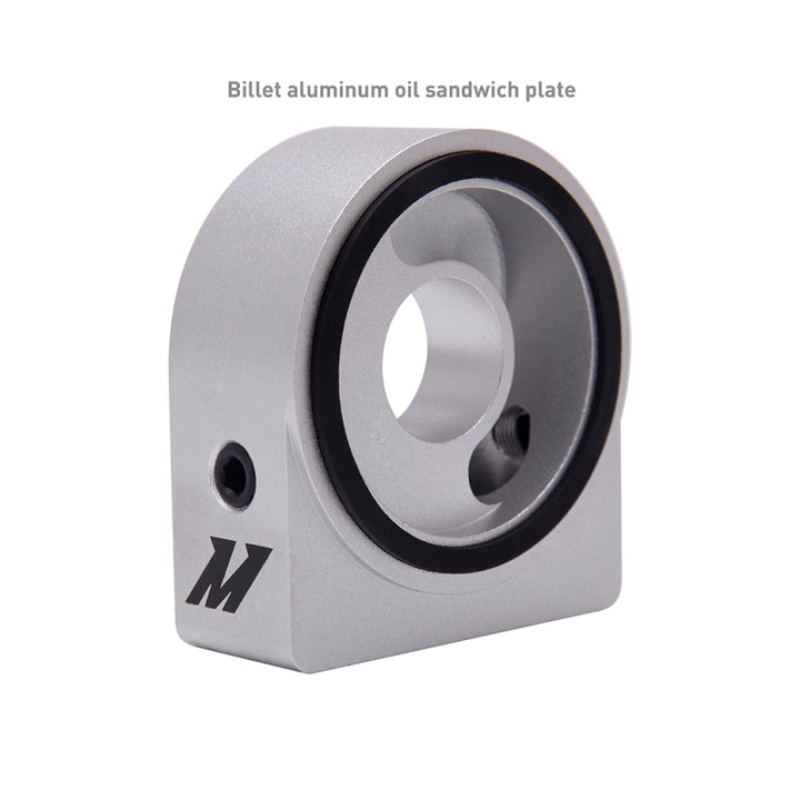 Mishimoto Oil Cooler Kit with 19-Row Cooler - Silver for 2022+ Subaru BRZ/Toyota GR86 - OneFastShop