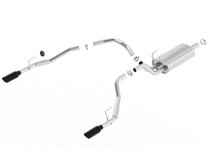 Borla Cat-Back Touring Exhaust 5in Single Tip Black Chrome - Ram 1500 09-17