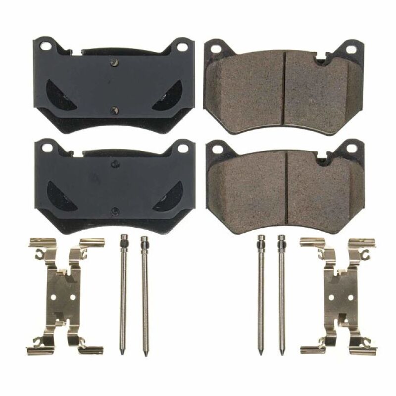 PowerStop Z17 Evolution Plus Ceramic Front Brake Pads - Audi Q5 / Q5 Sportback 2018-2025