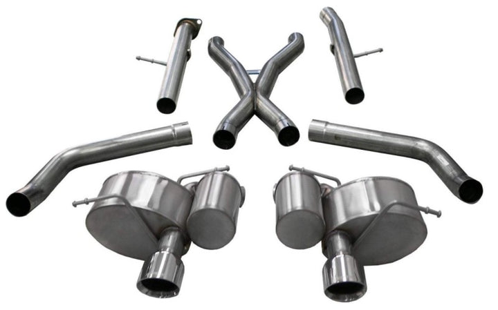 Corsa Xtreme 2.75in Dual Rear Cat-Back Exhaust - 2012-2021 Jeep Grand Cherokee SRT