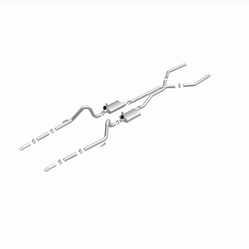 MagnaFlow Street Series Crossmember-Back Exhaust System 2.5inch - 64-66 Ford Mustang