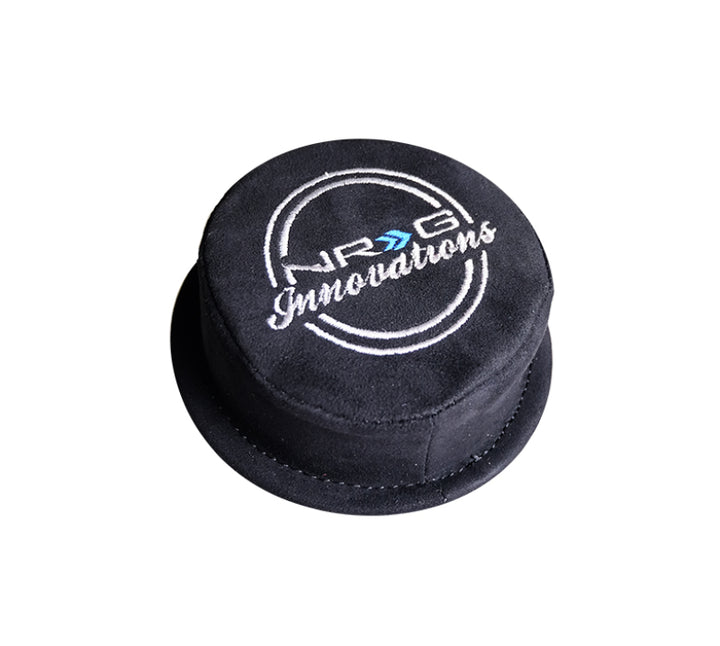 NRG Reinforced Steering Wheel (380mm) Nascar Alcantara 3 Spoke with NRG Logo Removable Crushed Pad - OneFastShop