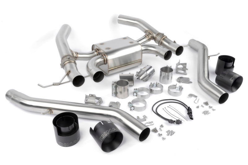 Dinan Valved Axle-Back Exhaust - BMW M3 / M4 (G80/G82/G83) 2021-2026 - Black Tips, image 3