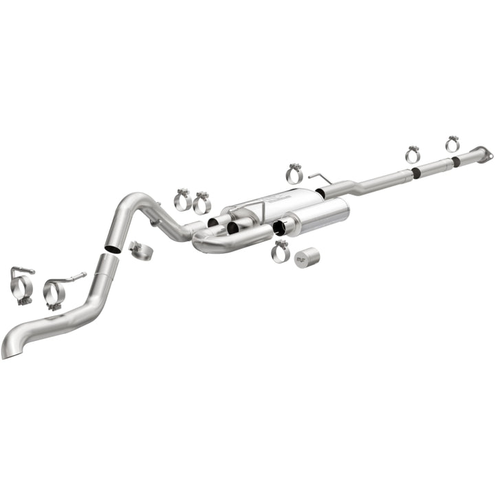MagnaFlow Overland Series Cat-Back Exhaust System for Toyota Tacoma V6 4.0L - OneFastShop