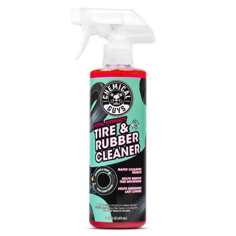 Chemical Guys Total Extract Tire & Rubber Cleaner - 16oz - 6 Pack