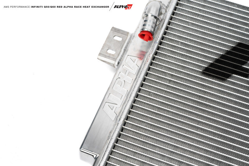 AMS Performance Heat Exchanger Alpha Race for Infiniti 17 Plus Q60 and 16 Plus Q50 3.0TT VR30