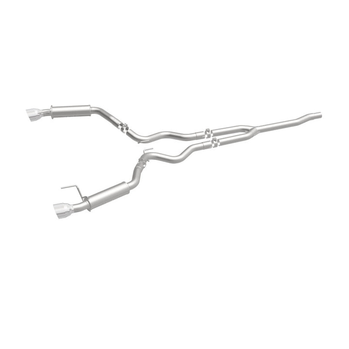Magnaflow Cat-Back Exhaust 15-23 Ford Mustang 2.3L L4 Competition SS Dual Split Rear 4.5in Black Tips - OneFastShop