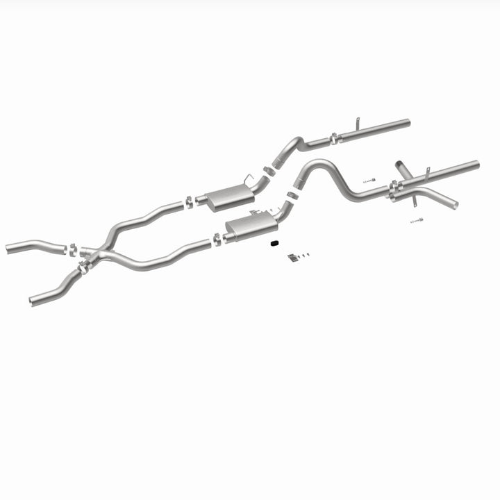 Magnaflow Performance Exhaust System C/B 3inch 55-57 Chevy Bel Air V8 - OneFastShop