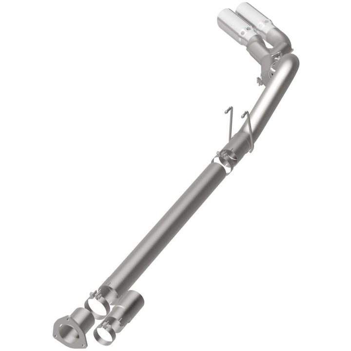 MagnaFlow Pro Series Exhaust System DPF-Back 4in SS Dual Single Rear Exit - 08-17 Ford F-250/F-350/F-450 - OneFastShop